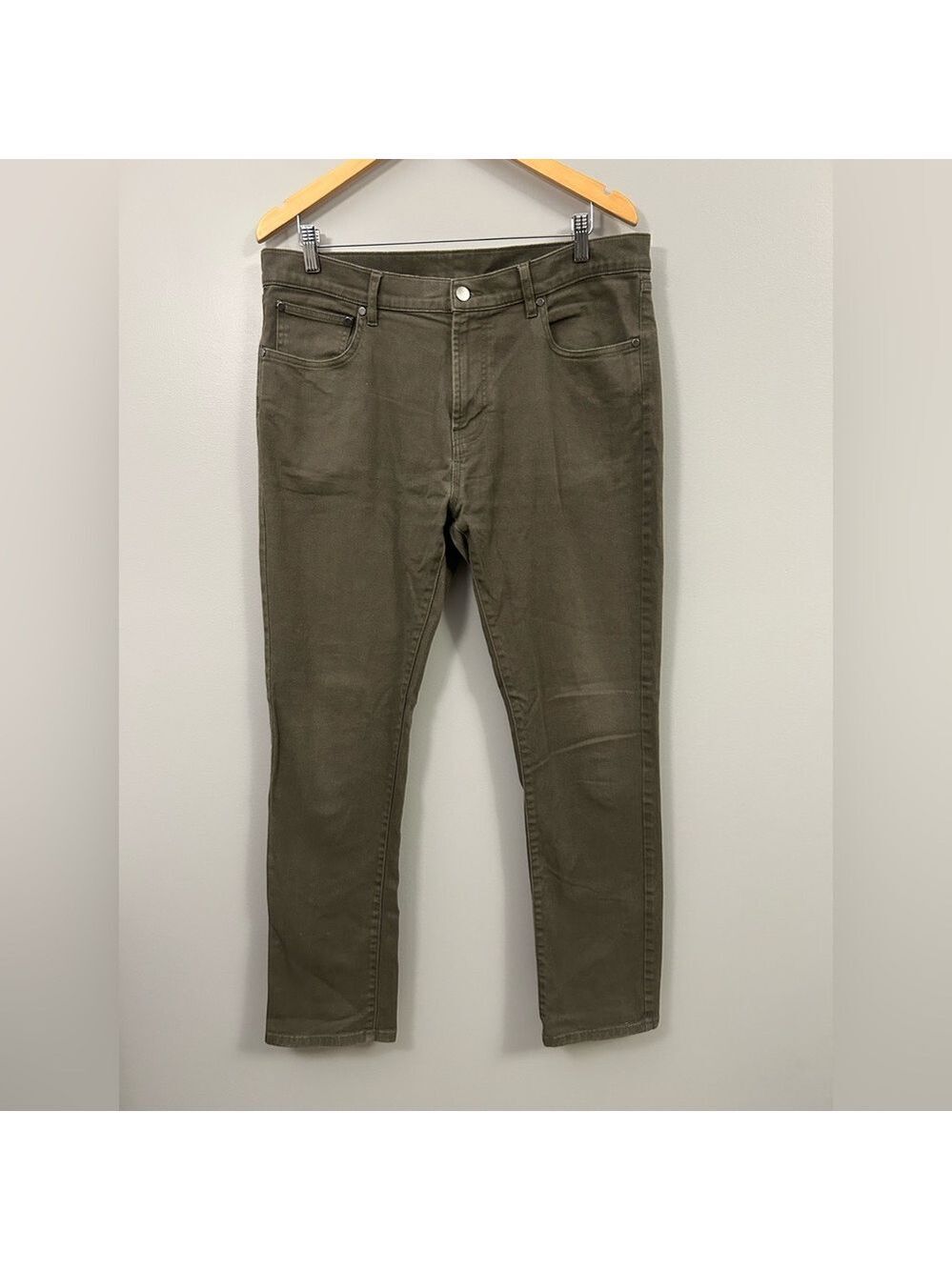 Highline Collective Olive Slim Fit Men's Jeans Size 36